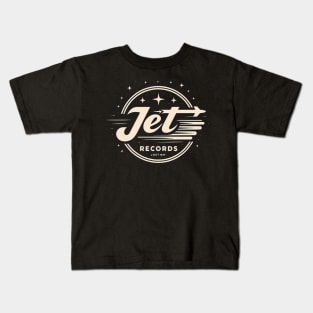 JET RECORDS // Music Fan art Kids T-Shirt